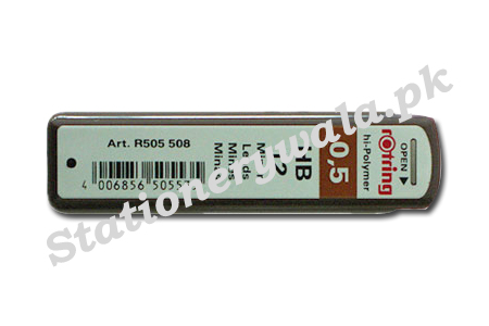 Clutch Pencil Lead 0.5 Rotring 1x12pieces