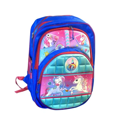 DAKANEE Unicorn Character School Bags for Girls Class 1 to 3