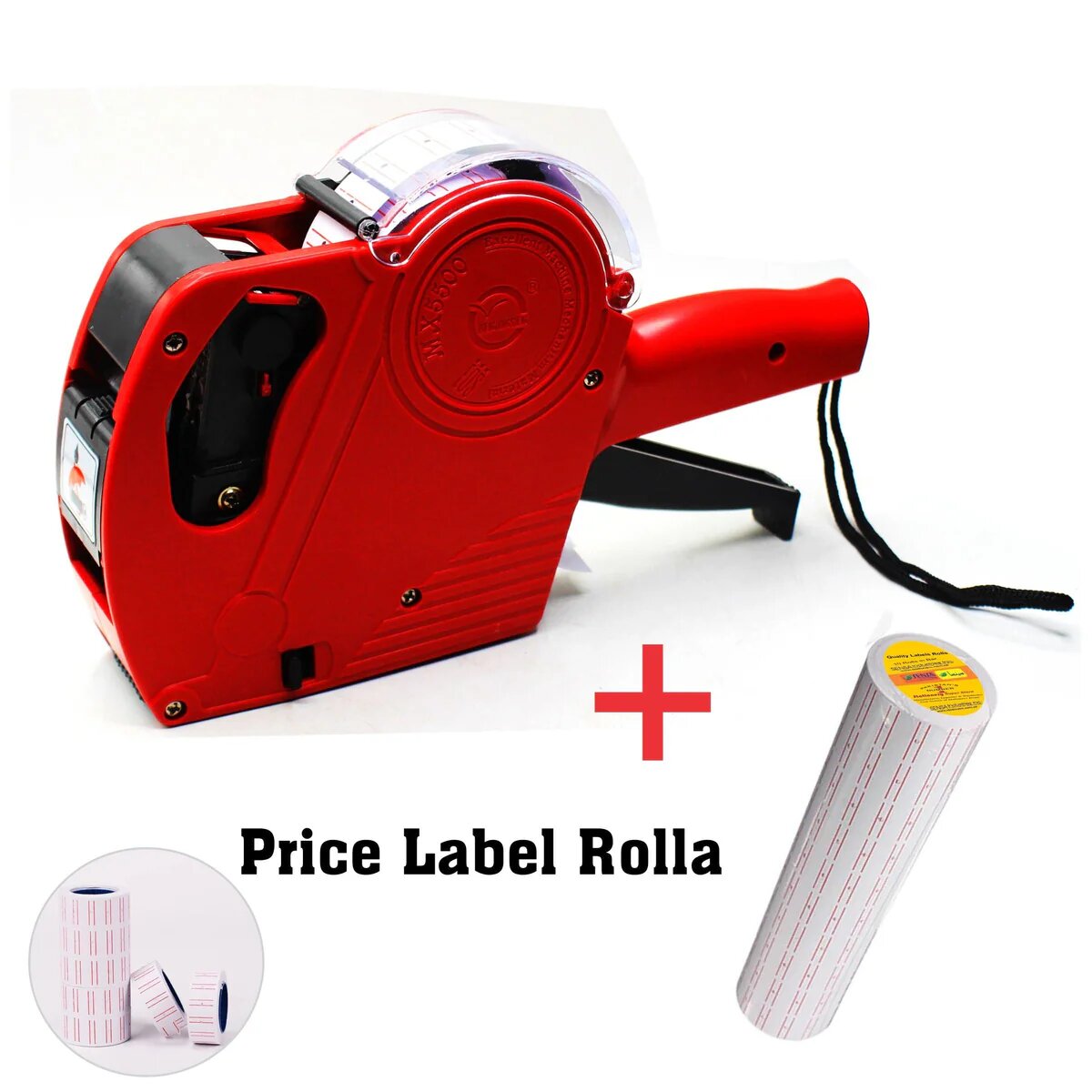 Digital Price Tag Machine with Label Sticker Roll